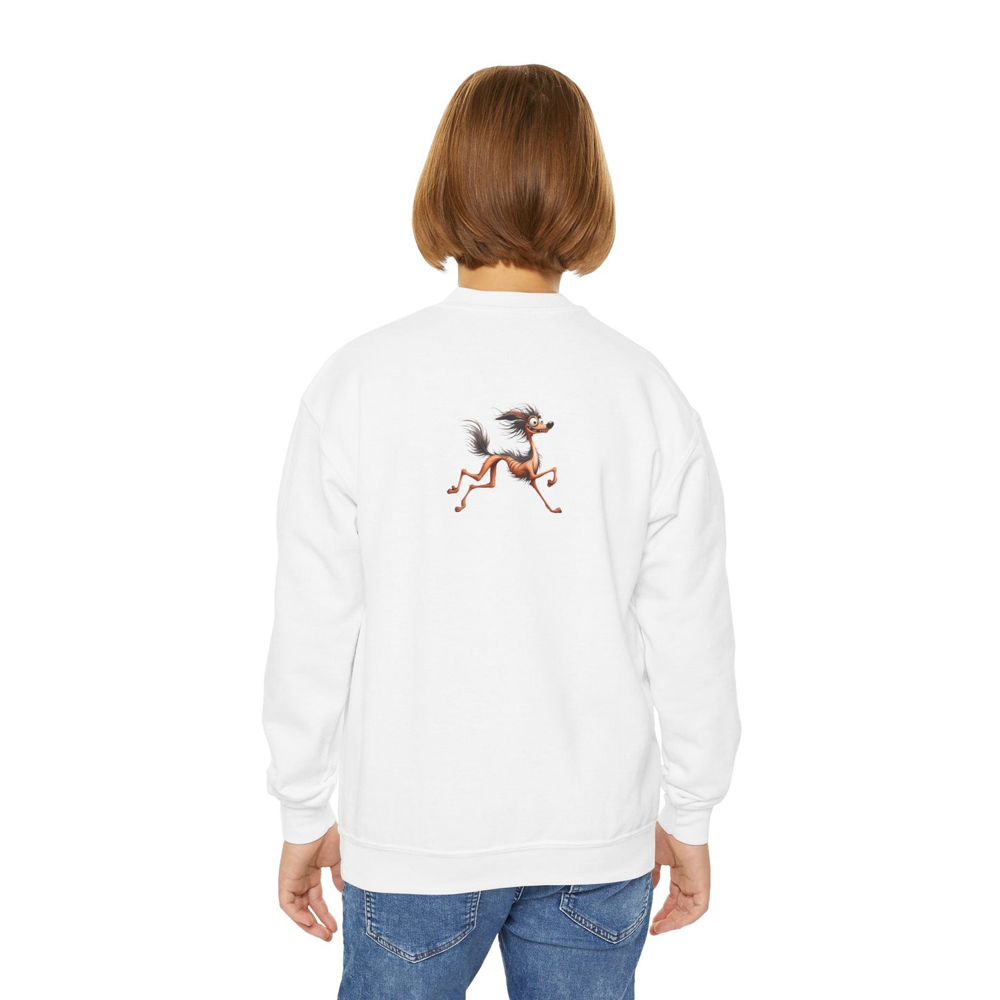 Stressy Jessie Youth Crewneck Sweatshirt