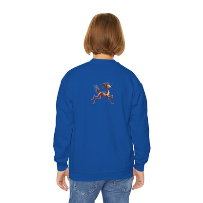 Stressy Jessie Youth Crewneck Sweatshirt