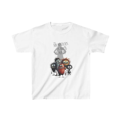 The Monsters Are Scared Of Mommy Kids Heavy Cotton™ Tee