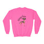 Stressy Jessie Youth Crewneck Sweatshirt