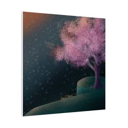 Cherry Blossom Matte Canvas, Stretched, 0.75"