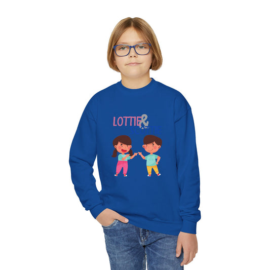 Lottie & Scottie Youth Crewneck Sweatshirt