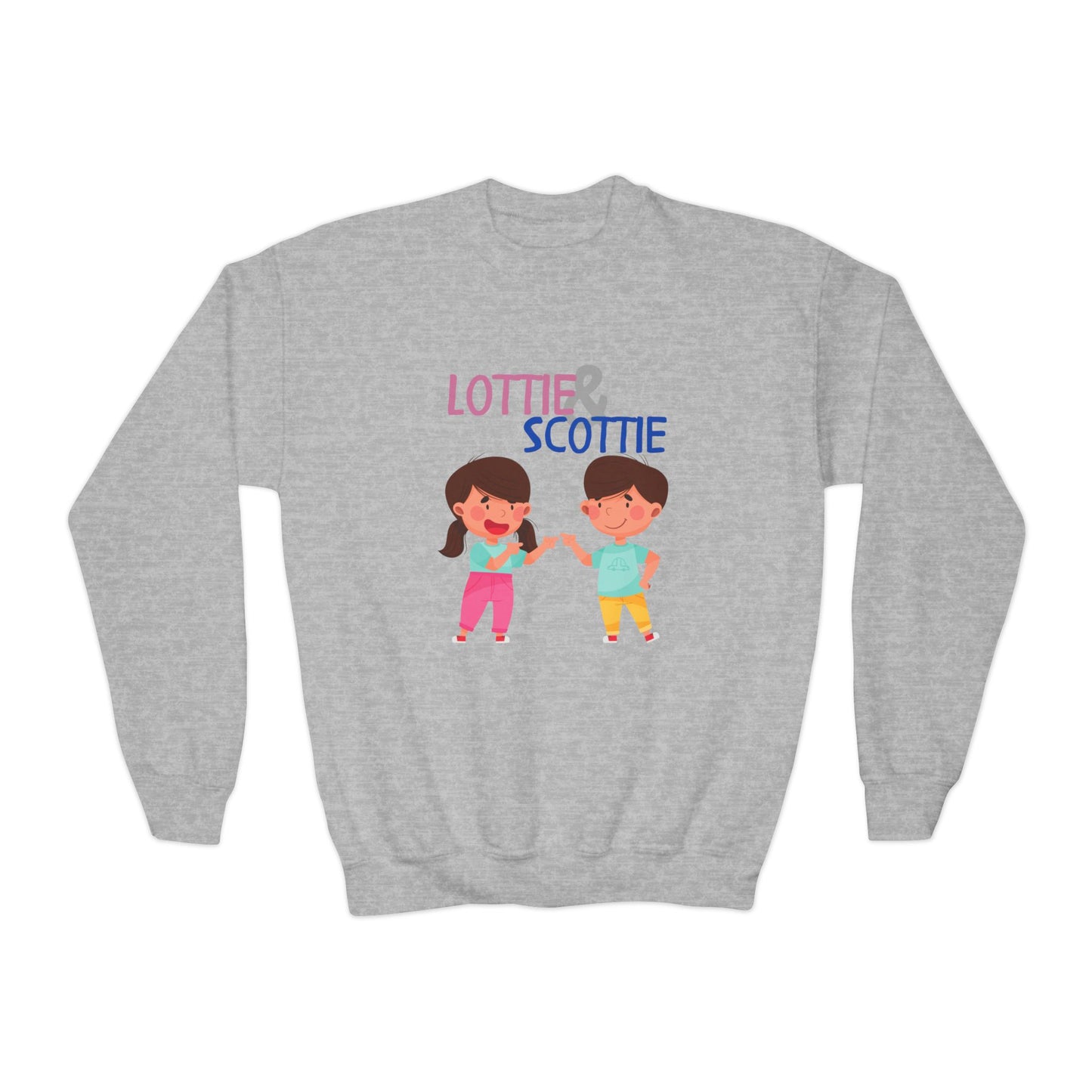 Lottie & Scottie Youth Crewneck Sweatshirt