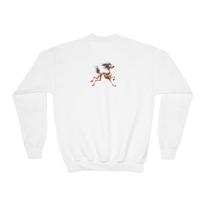 Stressy Jessie Youth Crewneck Sweatshirt