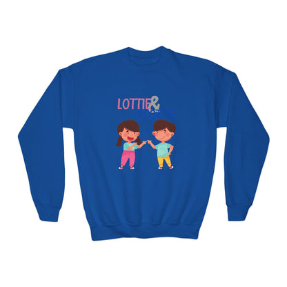 Lottie & Scottie Youth Crewneck Sweatshirt