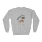 Stressy Jessie Youth Crewneck Sweatshirt