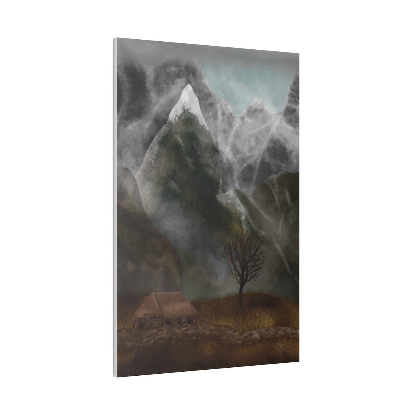 Mountain House Matte Canvas, Stretched, 0.75"