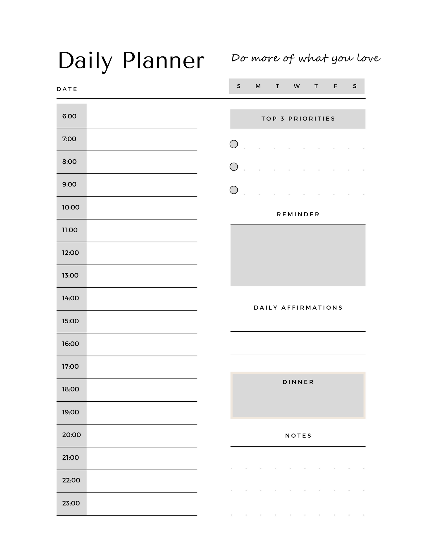 FREE Family Planner For Moms