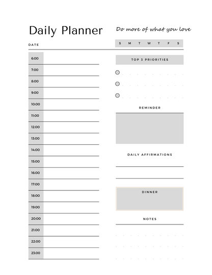 FREE Family Planner For Moms