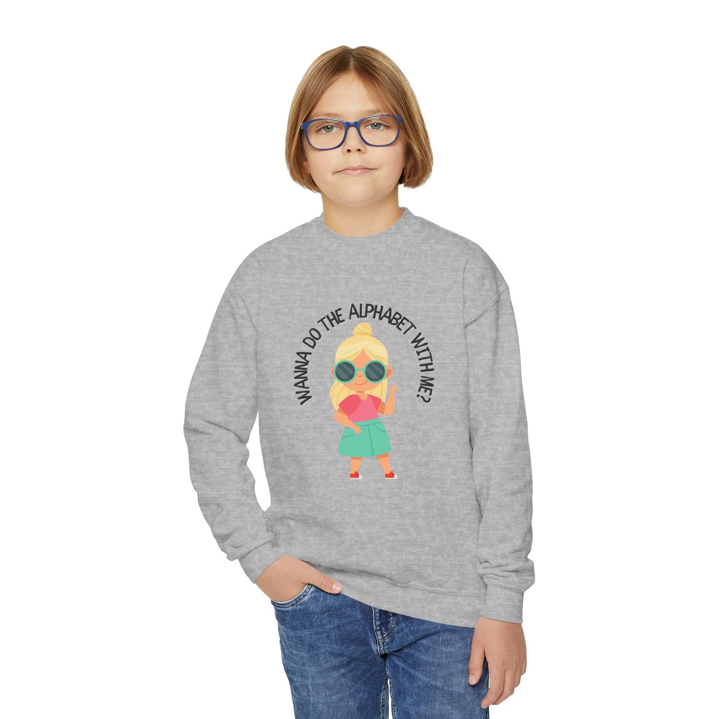 Emily's Adventures Youth Crewneck Sweatshirt