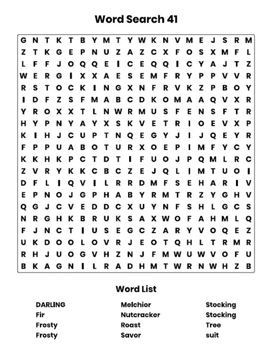 FREE Christmas Word Search Pages 3 Age 7-10