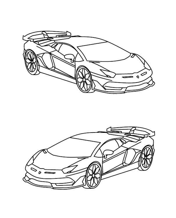 FREE Planes, Trains & Automobiles Colouring Pages 1