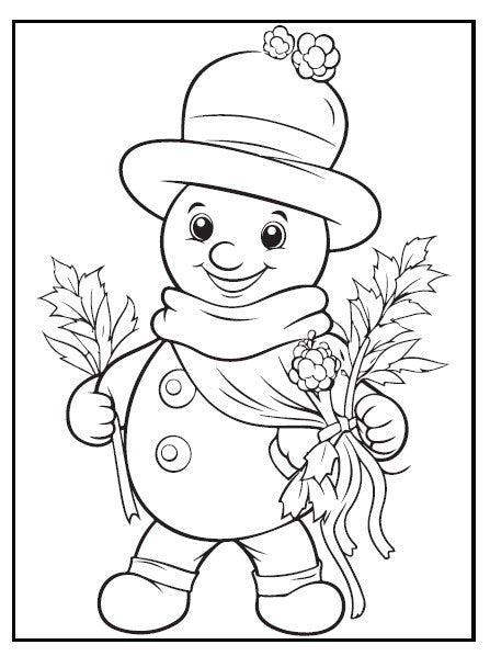 FREE Christmas Colouring Pages 6