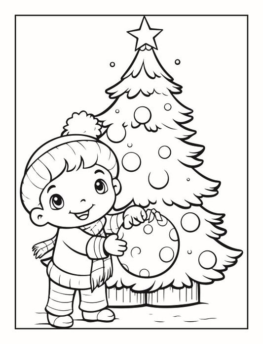 FREE Christmas Colouring Pages 9