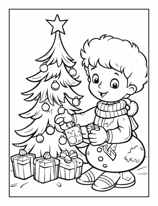 FREE Christmas Colouring Pages 10