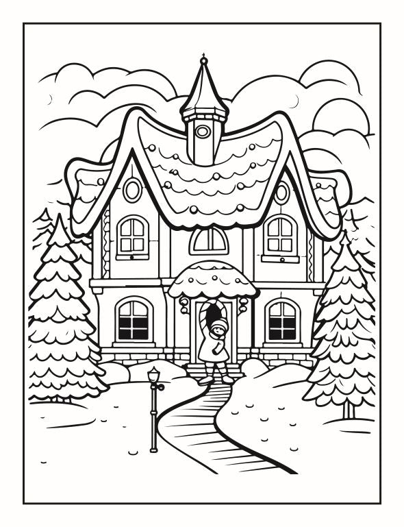 FREE Christmas Colouring Pages 11