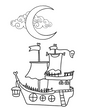 FREE Pirates Colouring Pages 3