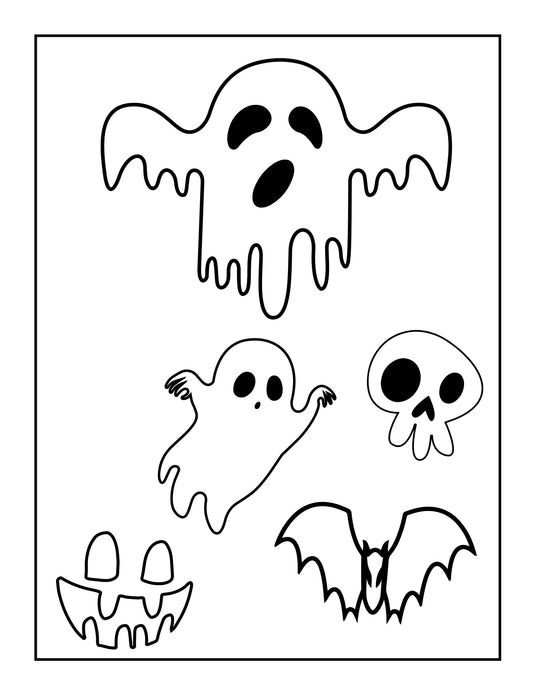 FREE Halloween Colouring Pages 3