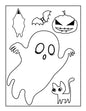 FREE Halloween Colouring Pages 4