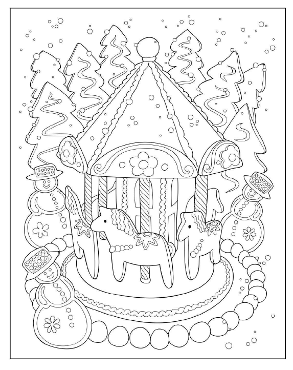 FREE Christmas Colouring Pages 2